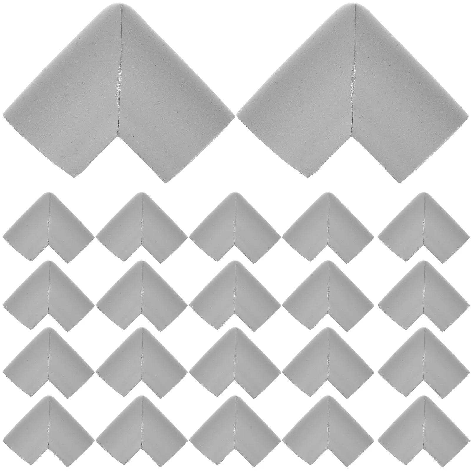 

24Pcs Corner Protectors Nbr Material Shock Absorption Photo Frame Edge Protector Packaging Supplies for Moving Fragile Artwork