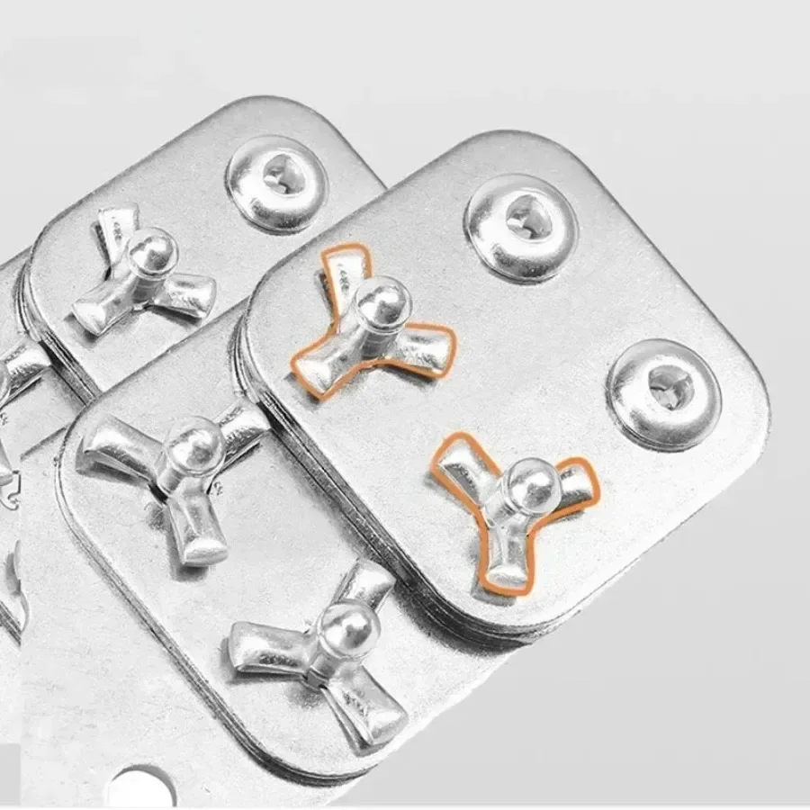 50 PZ Alluminio Grande Flangia Trifold Rivetti Ciechi Pop Blind Rivet Lampadina Strutturale In Alluminio Rivetti Interni Auto Aria Condizionata