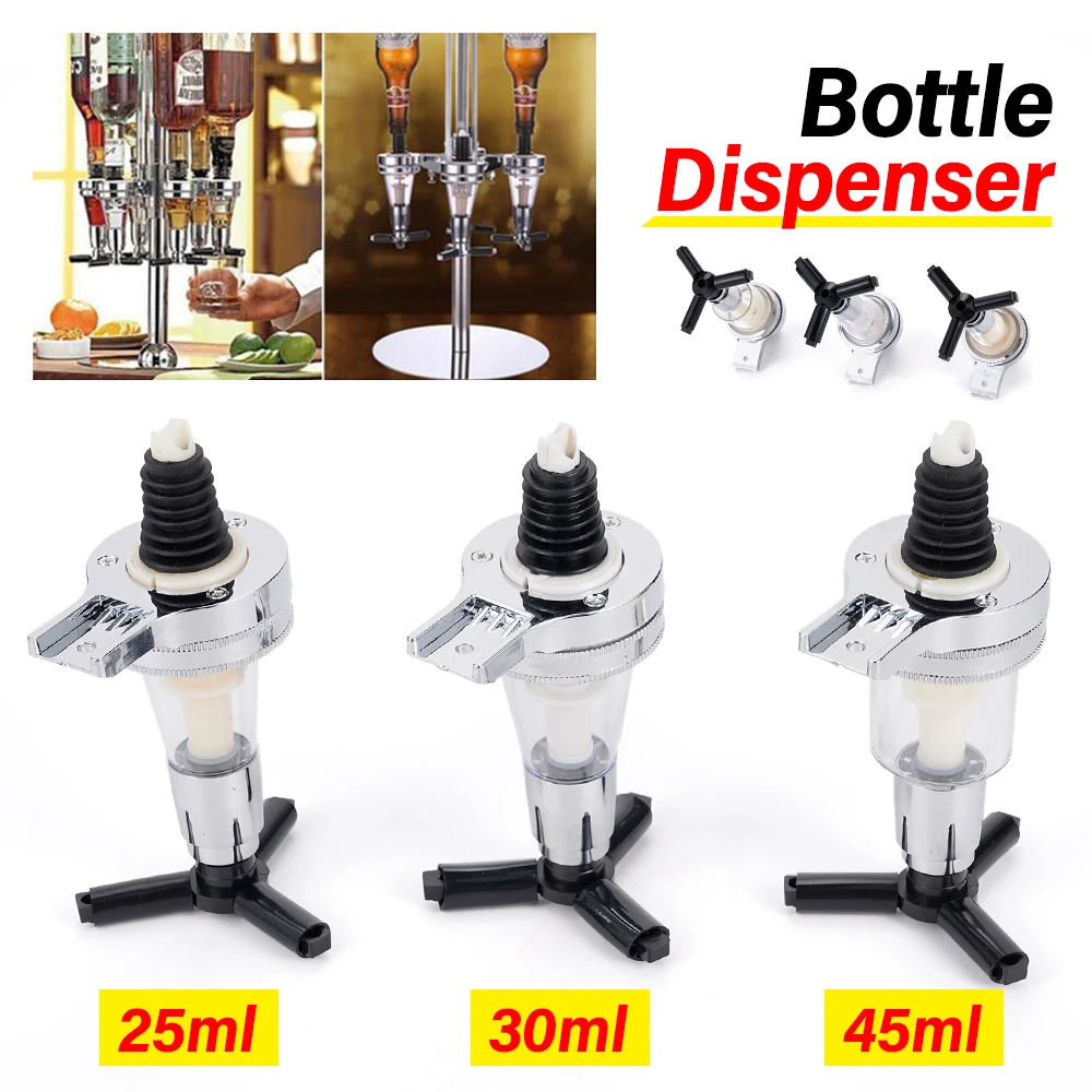 Soda dispenser Bottle Dispens Whiskey Wall Mounted Wine Alcohol Liquor Cocktail Beer Dispenser Bottle 25/30/45ml Wine Divider