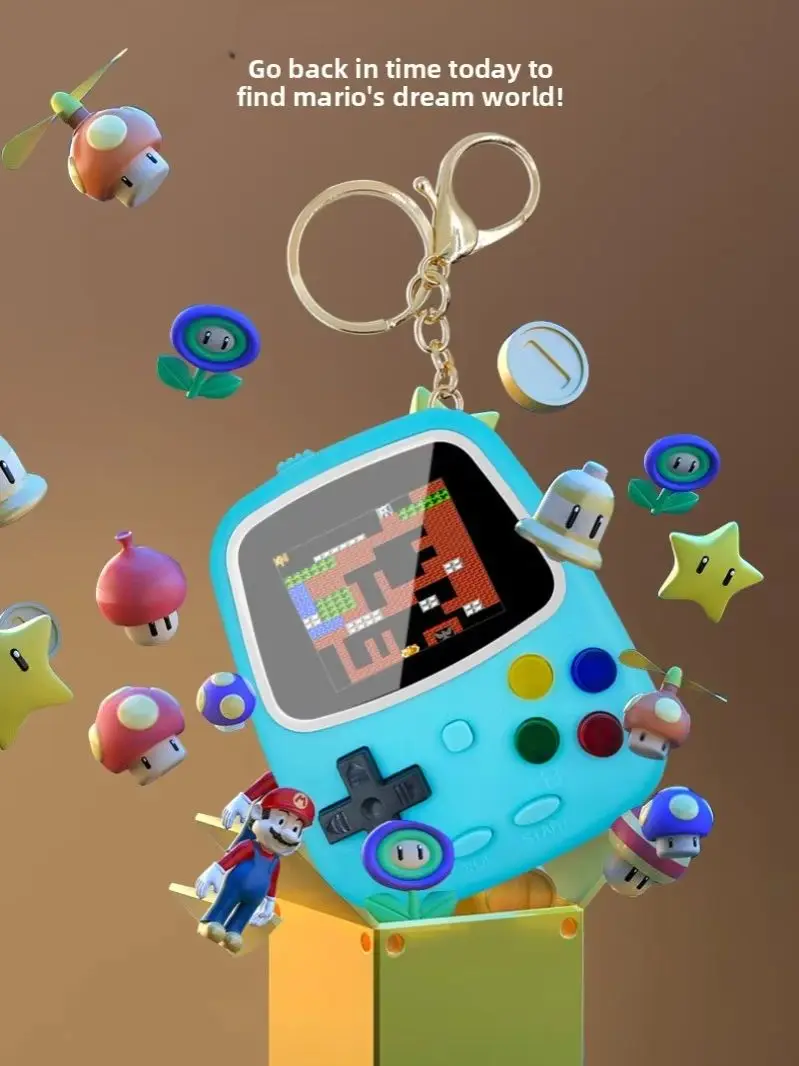 

H3 mini handheld game console retro nostalgic children's game console 274 classic game keychain