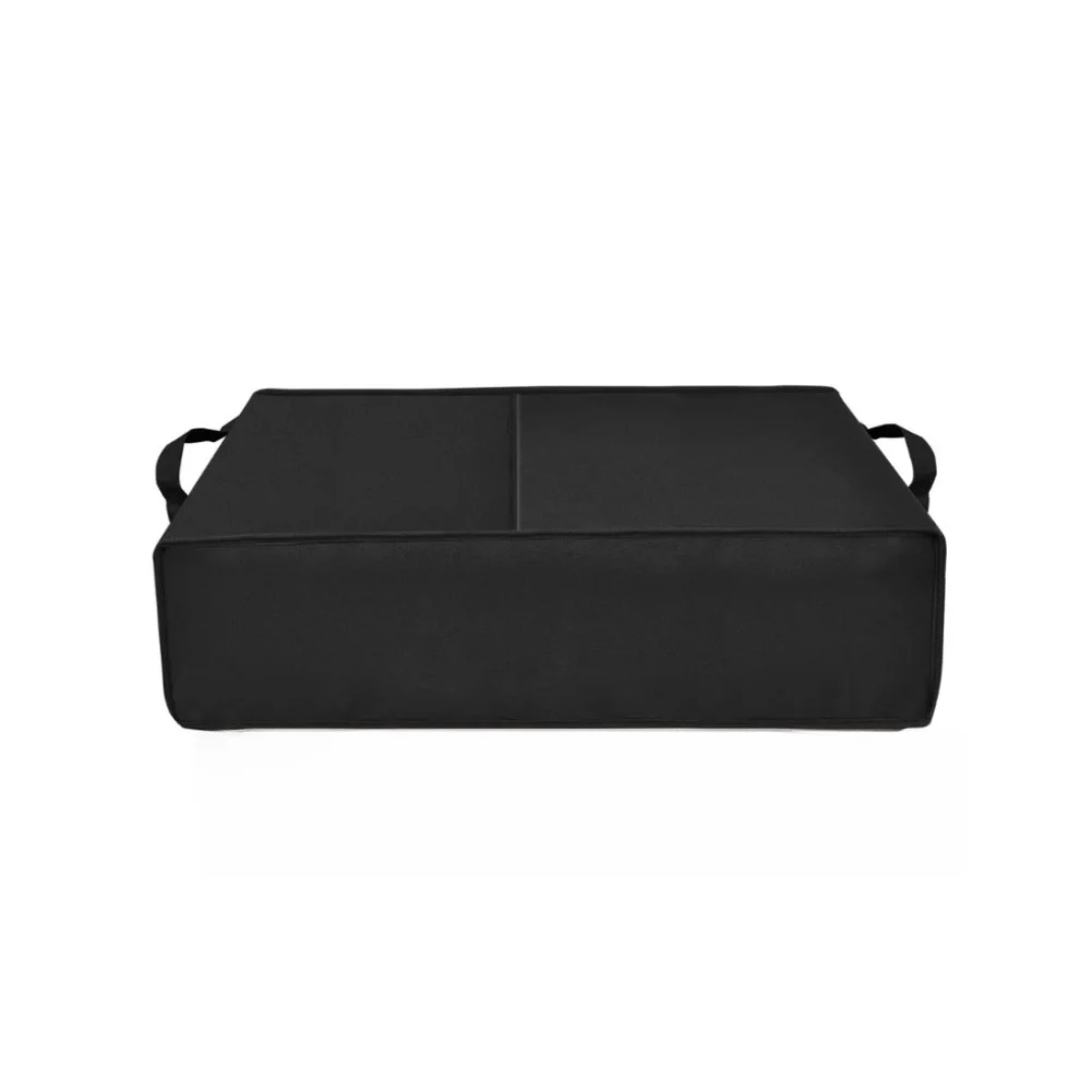 Waterproof Dustproof Nylon Griddle Cover for Bella 12x22 Inch Electric Models Foldable Black 25.6x14.2x3.94 Inch