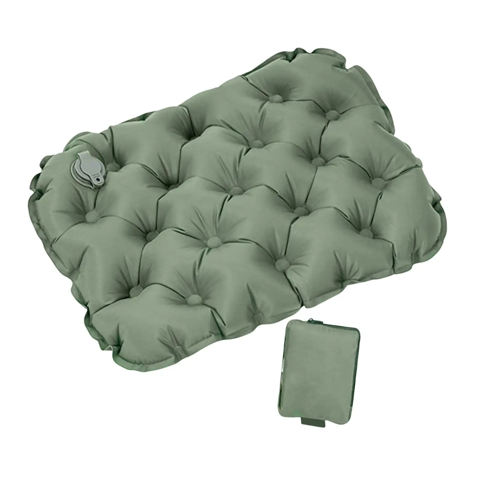 Portable Inflatable Seat Cushion Quick Inflation Non Slip Car Chair Pad for Outdoor Hiking Travel Seat Support