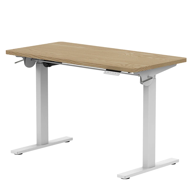 Modern Home Electric Ergonomic Dual Motor Lift Standing Computer Desk Height Adjustable Sit-Stand Tilting Drawing Frame for Home