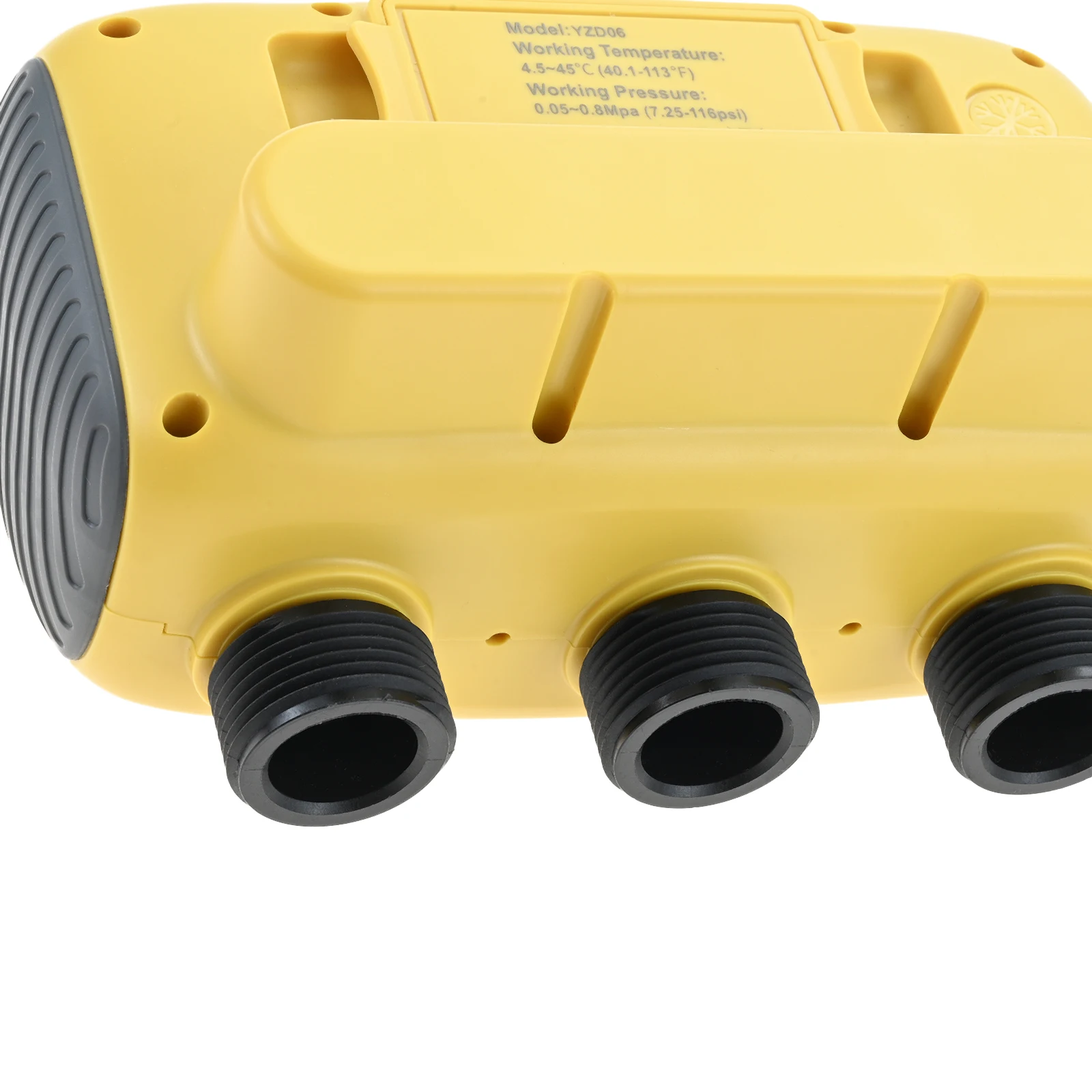 

Automatic Water Timer Irrigation Controller with 3 Outlets Smart Watering System Programmable Water Valve for Outdoor Garden