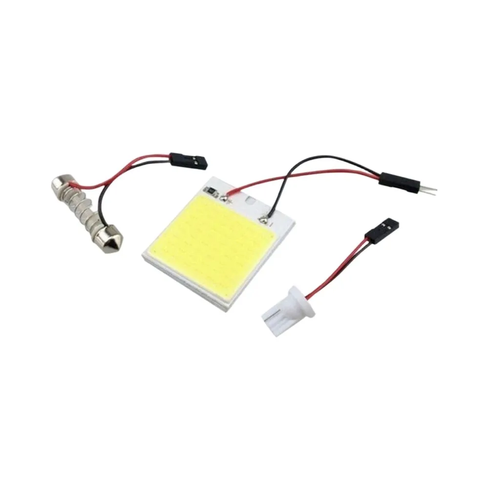 Bump resistance Car bar Light Bulb Bump resistance COB for interior LED Lamp Panel Replacement T10 White 4W Bump
