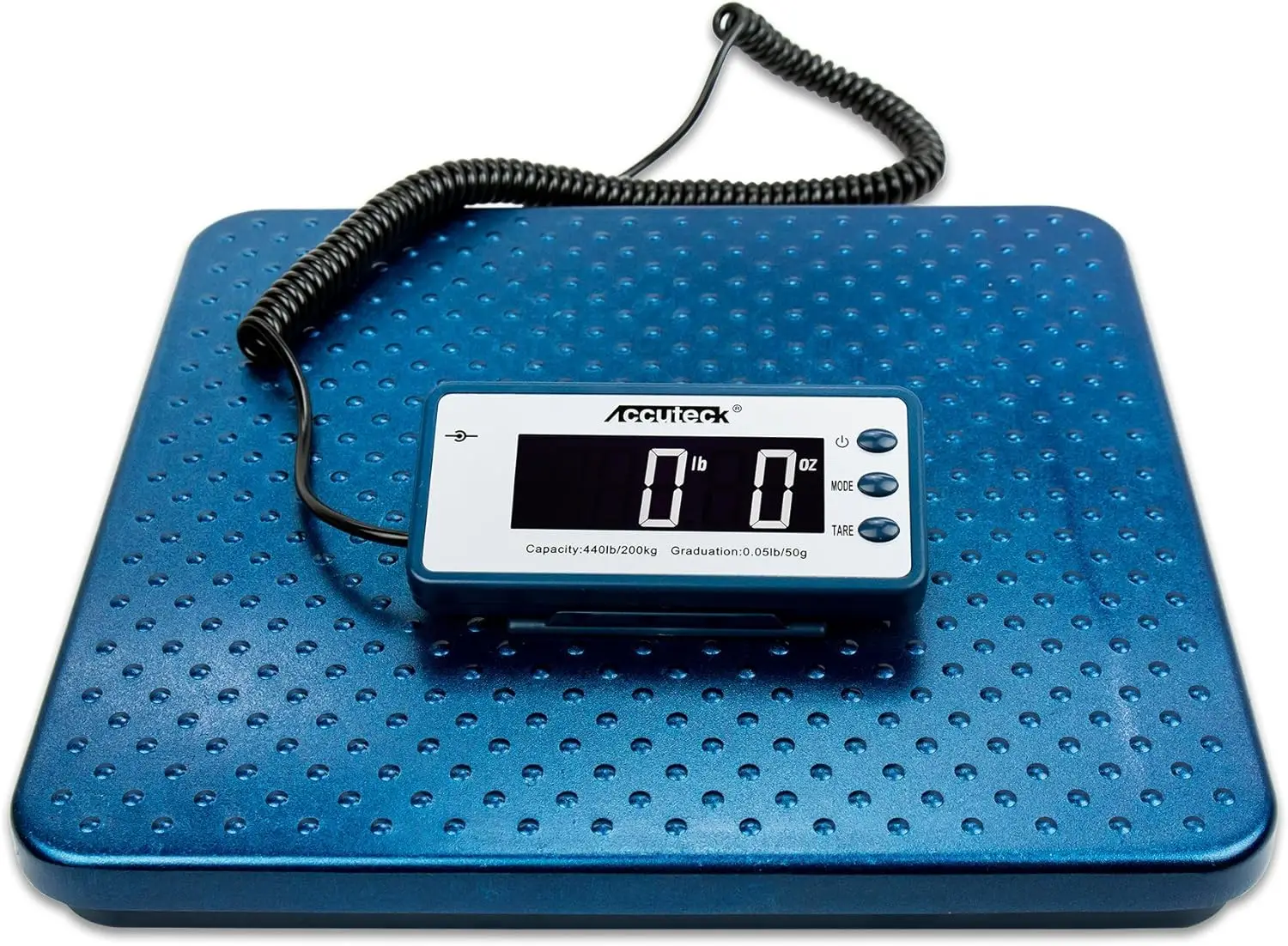 

Heavy-Duty Digital Shipping Scale, 440lb Capacity with Precision, 5-Pack for Industrial Use