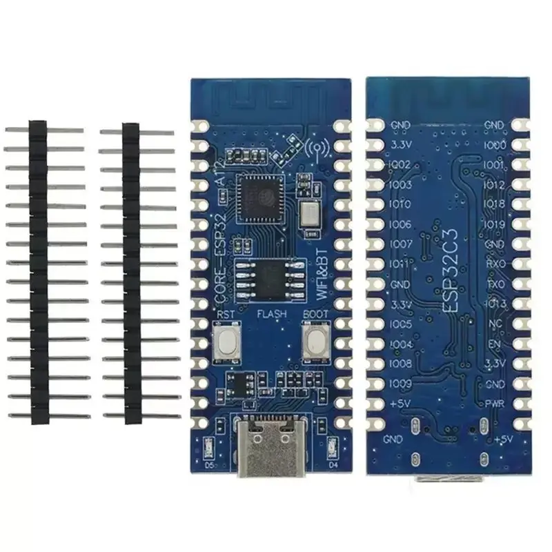 SQPP-ESP32-C3 Development Board ESP32C3 For Verifying Chip Function 2.4G Wifi BT Module CH343P 32 Pin Core Board Dev