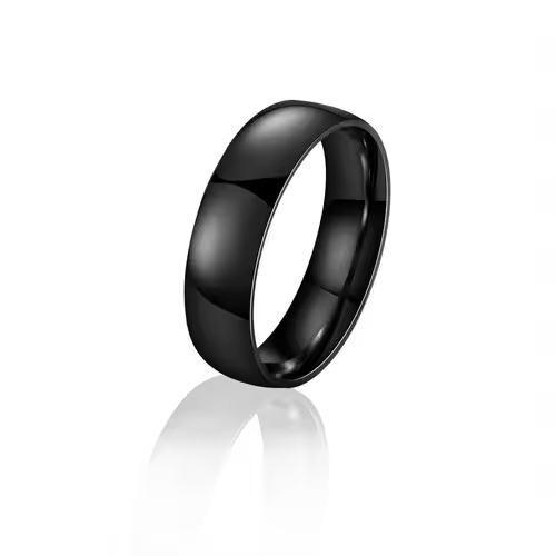Fashion Charm Jewelry Ring for Men Women Stainless Steel Black Rings Wedding Engagement High Quality Matte Male Accessory - Image 21