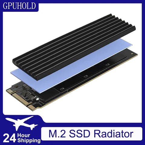 GPUHLOD M.2 SSD Heatsink M2 2280 Solid State Hard Disk Aluminum…