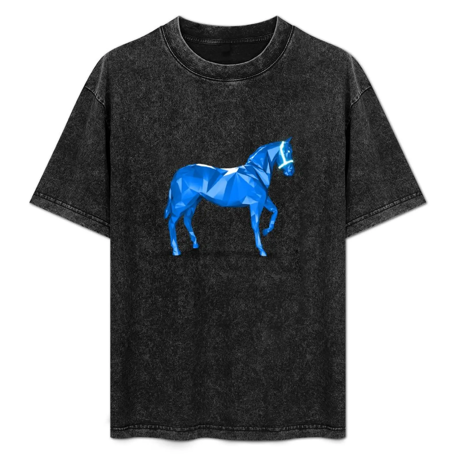 

Azure Zed Run NFT HorseSticker T-Shirt Moisture Wicking Athletic T-Shirt