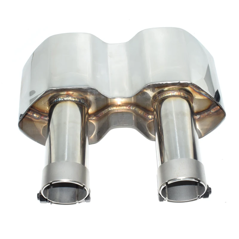 Suitable for 12-18 Ford Focus Exhaust Pipe Modification ST Square Port Stainless Steel Exhaust Pipe Focus ST