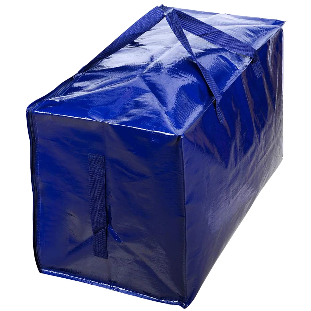 

Bedding Storage Bag Woven Fabric Large Duffle Quilt Bag Moving Packing Travel Luggage Heavy Duty Storage Solution