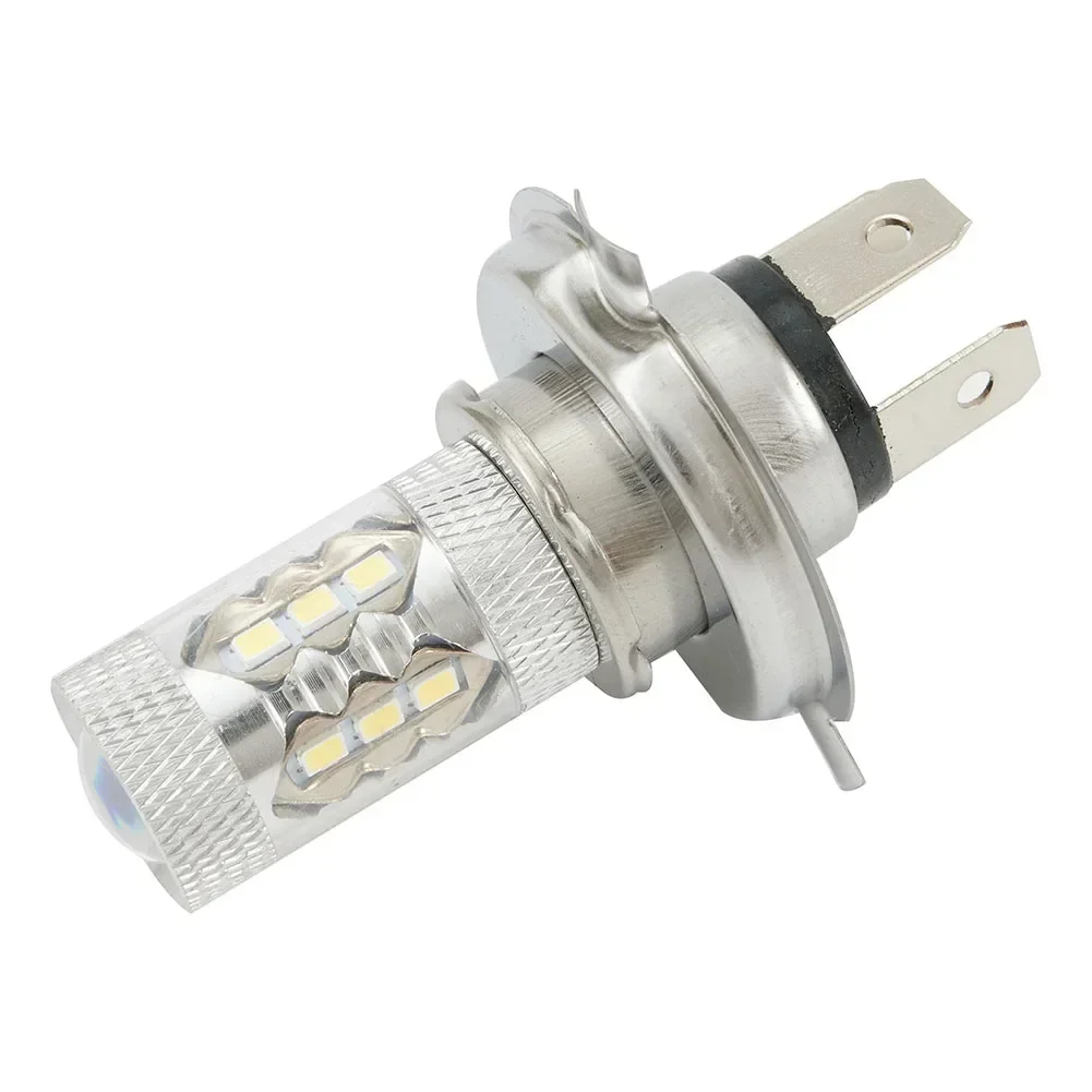 Koplamp LED Mistlampen DRL 800lm/stk X 80 W Wit H4 HB2 Grootlicht aluminium Sliver 2 Stuks koop Hot Nieuwe