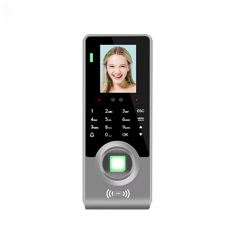 Zc01 Face Recognition Access Control Home Security System Finger Print Machine With Time Attendance