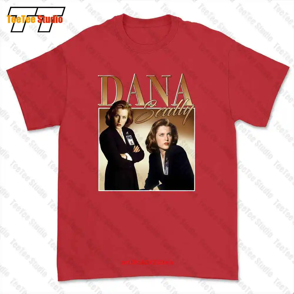 Tha012501 The X-Files Gillian Anderson Dana Scully 90S T-shirt Tee QOGW