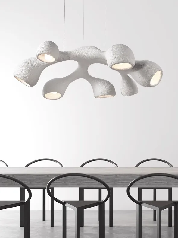 

silent wind chandelier living room lamp dining room study bedroom villa commercial room duplex floor loft apartment bed and