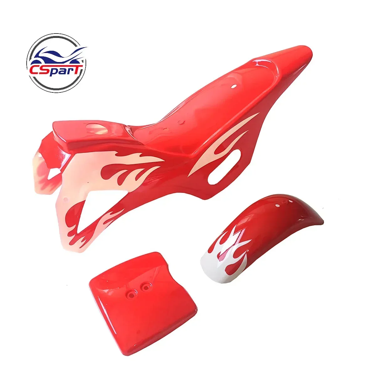 Plastic Fairing Kit Fender Plate Guard Cover for Mini Moto Dirt Pit  Bike 47cc 49cc