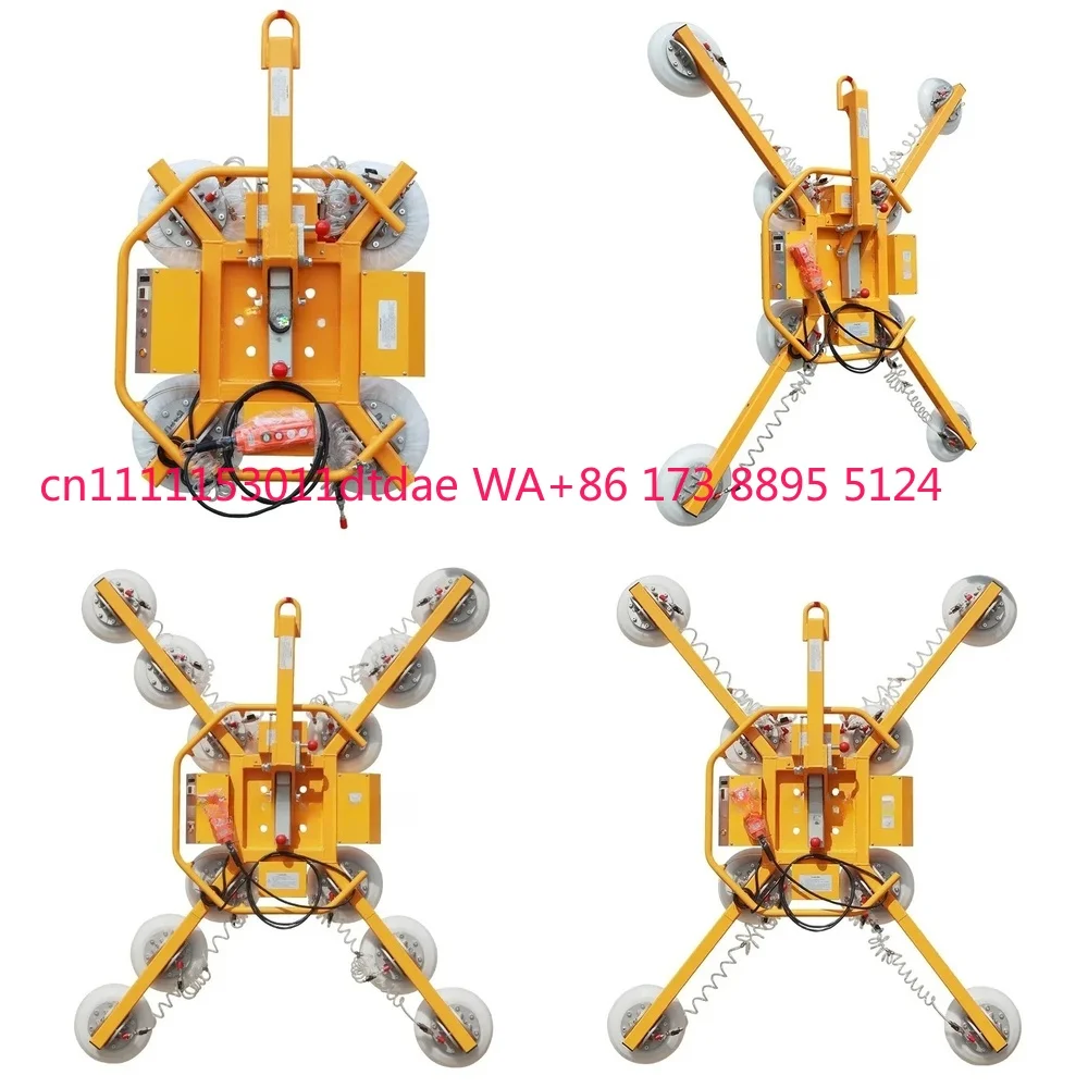 Vacuum Glass Lifter for CE Certified Vacuum Glass Lifting Equipment Load Capacity 400KG Professional Glass Handling Tool for