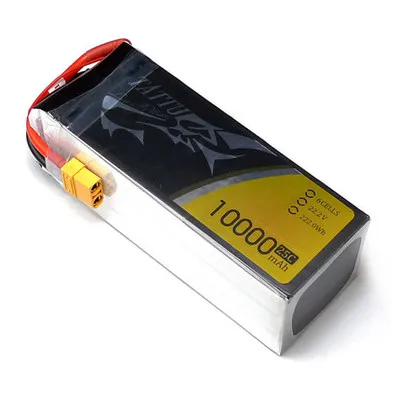 

TATTU 10000mAh 25C 6S 22.2V Lipo Battery Pack for Multirotor and Agricultral Plant Protection Drone Chargeable