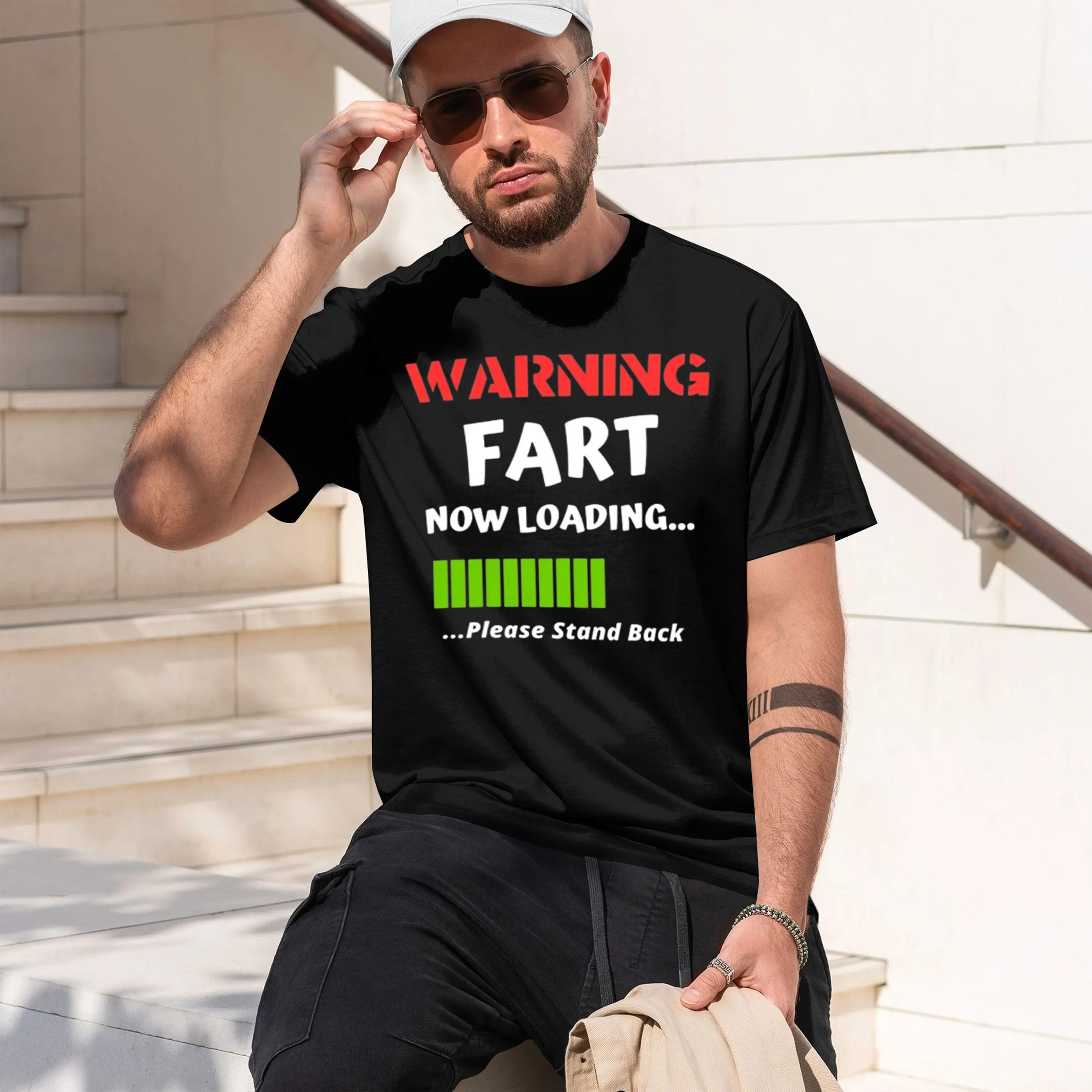 Funny Warning F Now Loading T Shirt Casual Round Ne Fer Graph Tees Short Sve T-shirt Mens Clothing s 2026 New Model Short-sleeve