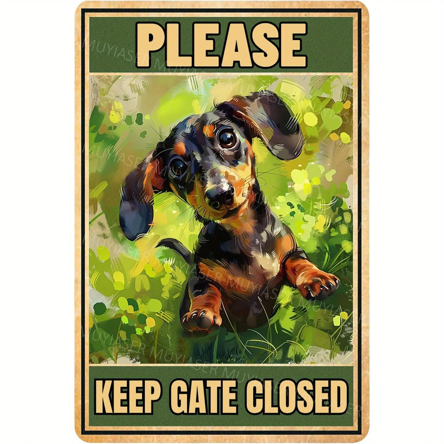 Vintage Dachshund 