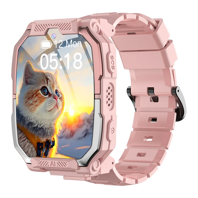 2025 Y98 Kids 4G Smartwatch Android 360° Rotation Dual Camera 1+8GB GPS+LBS+WIFI Positioning Children Smart Watch