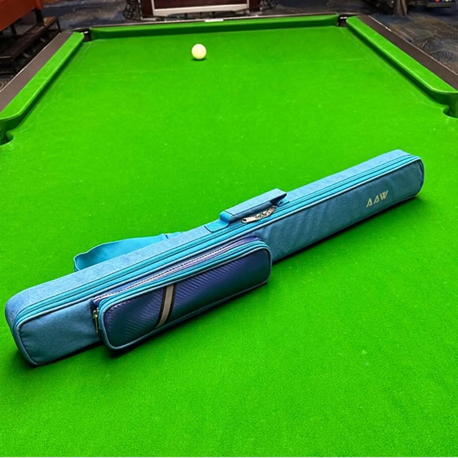 علبة عصا البلياردو 4 فتحات للسفر 1/2 سنوكر عصا البلياردو قضيب سنوكر #6