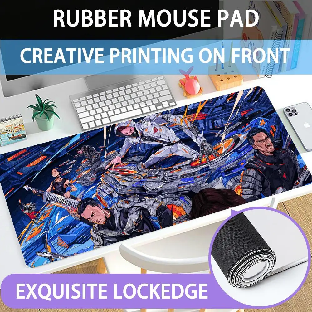 

Mouse Pad Large rubber mouse pad with edge-locking computer mouse pad for gamers HD Prodigal Eye ROG printing desk pad and keybo