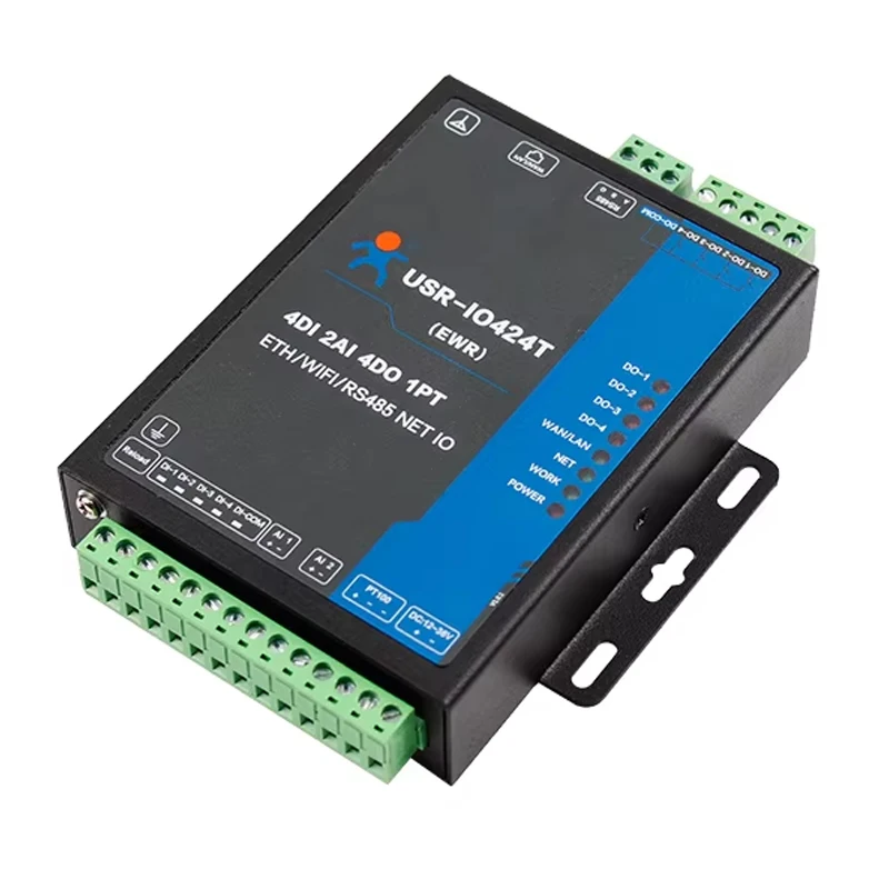 424T-EWR 4 Channel WIFI and Ethernet Network IO Controller