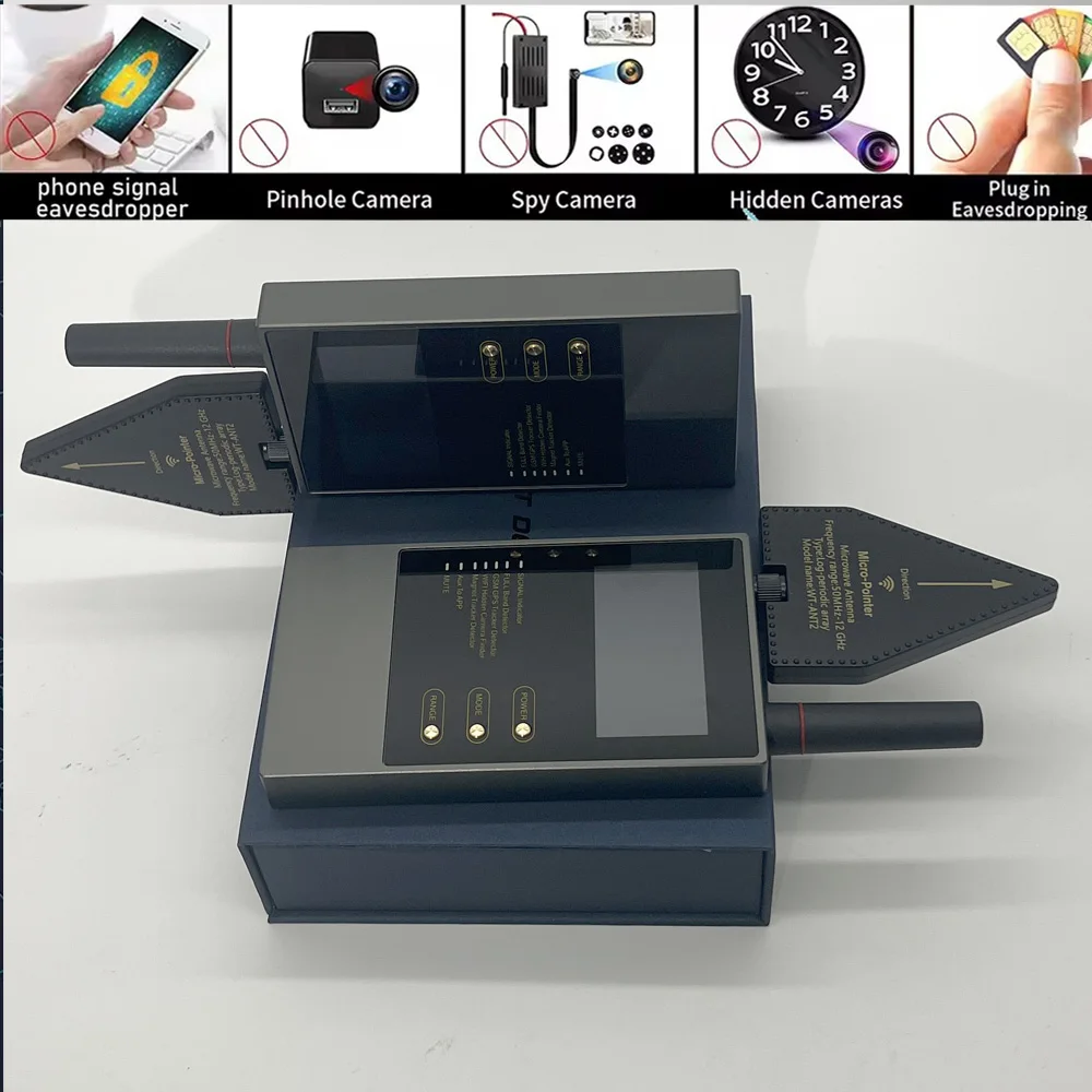 Security Equipment Phone Signal Wireless Positioning Micro Gps Tracker Anti Scanner Listening Device Camera Detector Spy Gadgets view 3