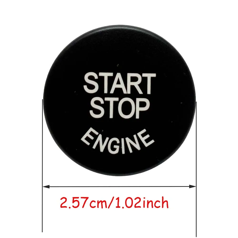 Car Start Stop Engine Button Switch Cover For BMW 5 6 7 Series F01 F02 F10 F11 F12 F13 2009-2013 Auto Styling Accessories
