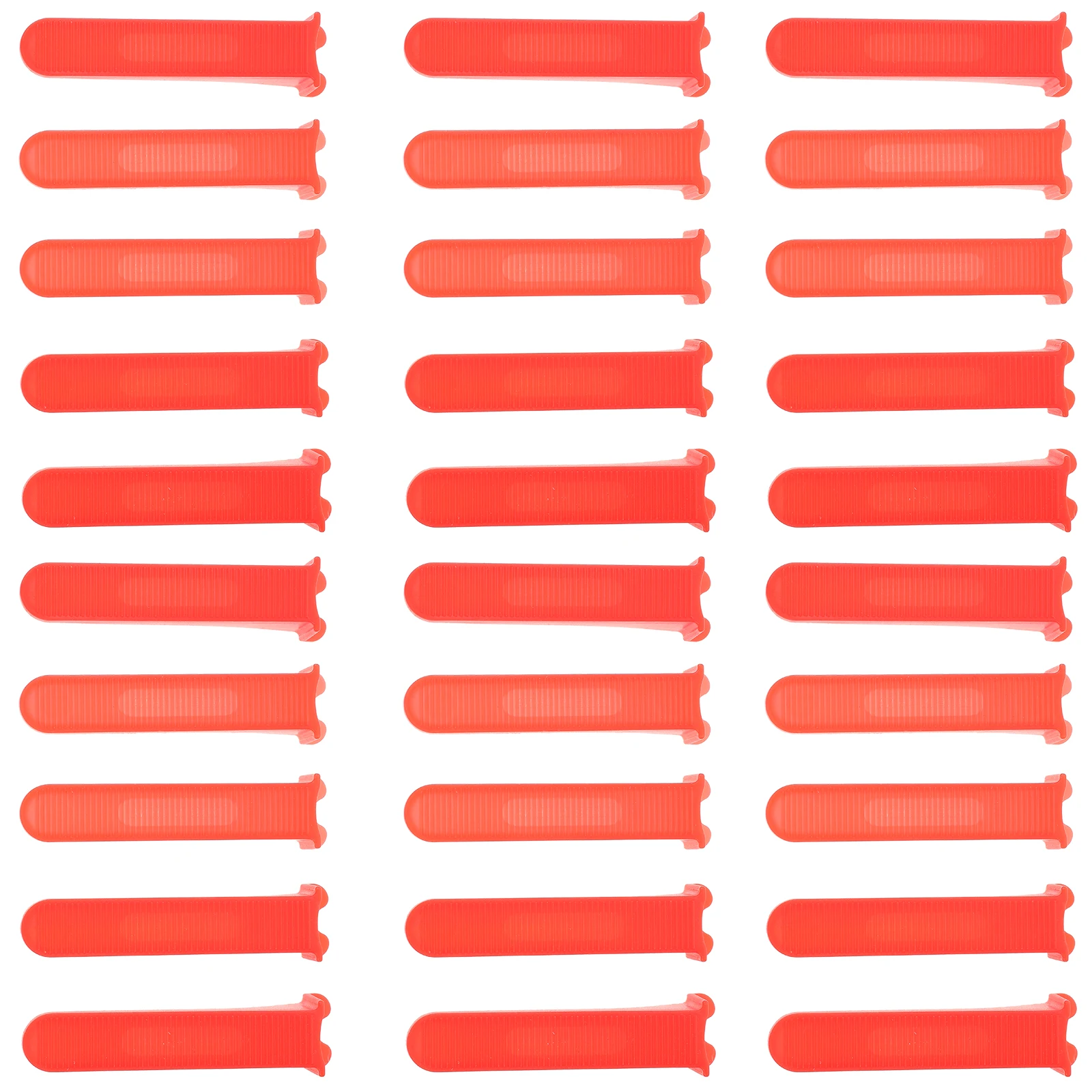 

50Pcs Plastic Tile Spacer Wedges Mini Lightweight Convenient Use Wall Floor Leveling Aligning Tiling Accessory Yellow