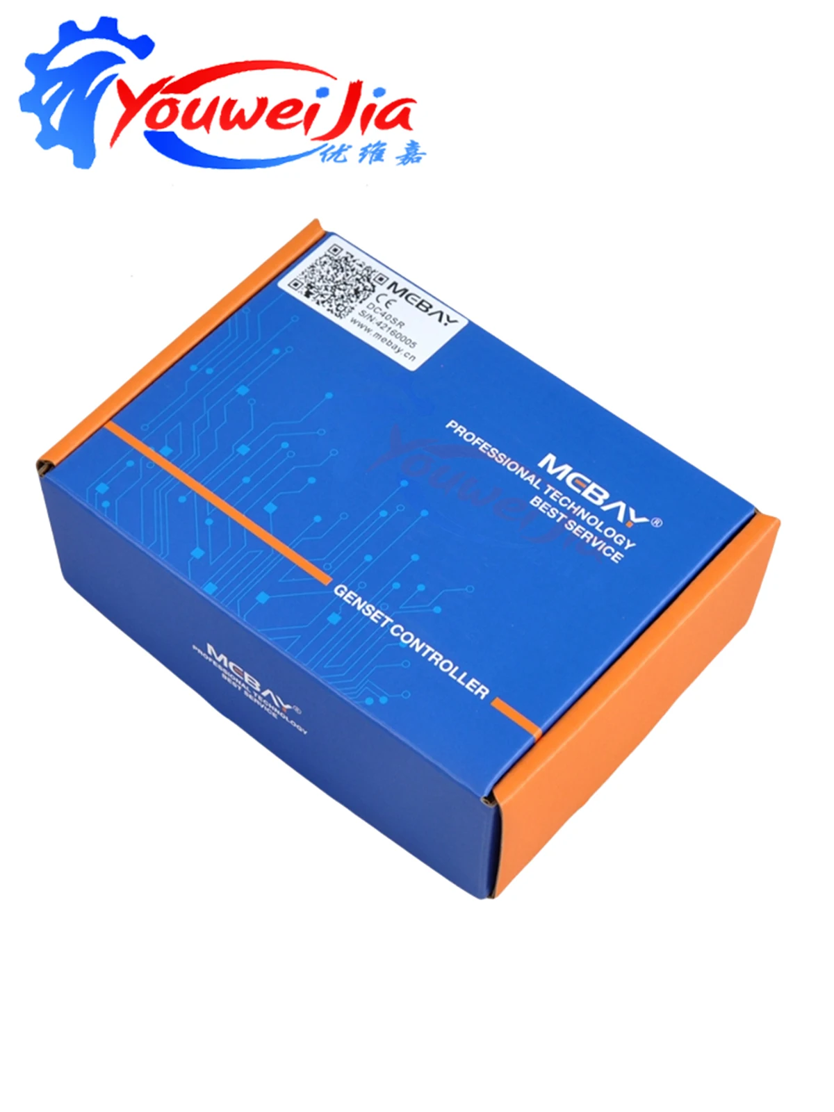 Mebay Original DC42C AMF Generator Controller Module - Parameter Monitoring Control Panel with USB And CAN Communication Ports