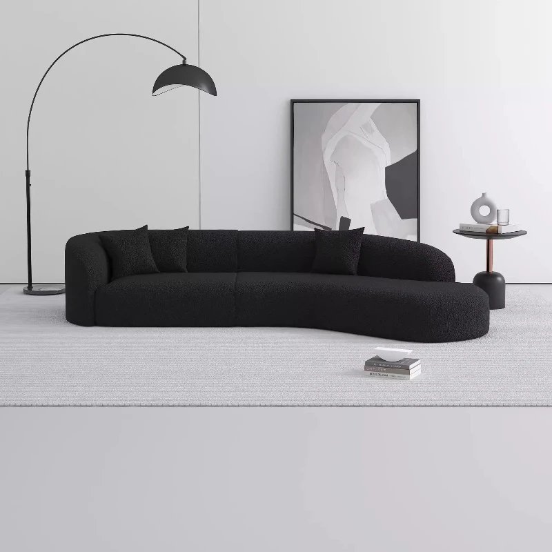

Italian Minimalist Living Room Sofa Small Apartment Elegant Modern Living Room Sofa Velvet White Divani Da Soggiorno Furnitures