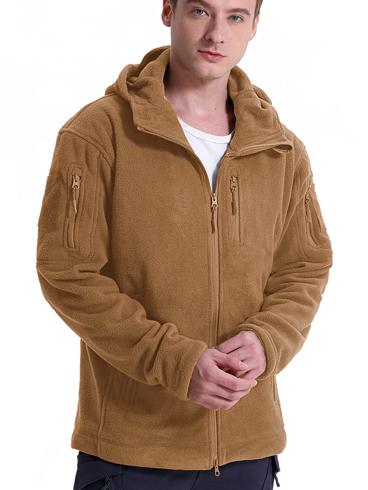 Men's Tactical Fleece Jacket Winter Warm Full Zip Military Hoodies Multi-Pockets Hiking Hunting Outdoor Coats 13 Sfaf9ff233cdf48c3920282fde81a64959