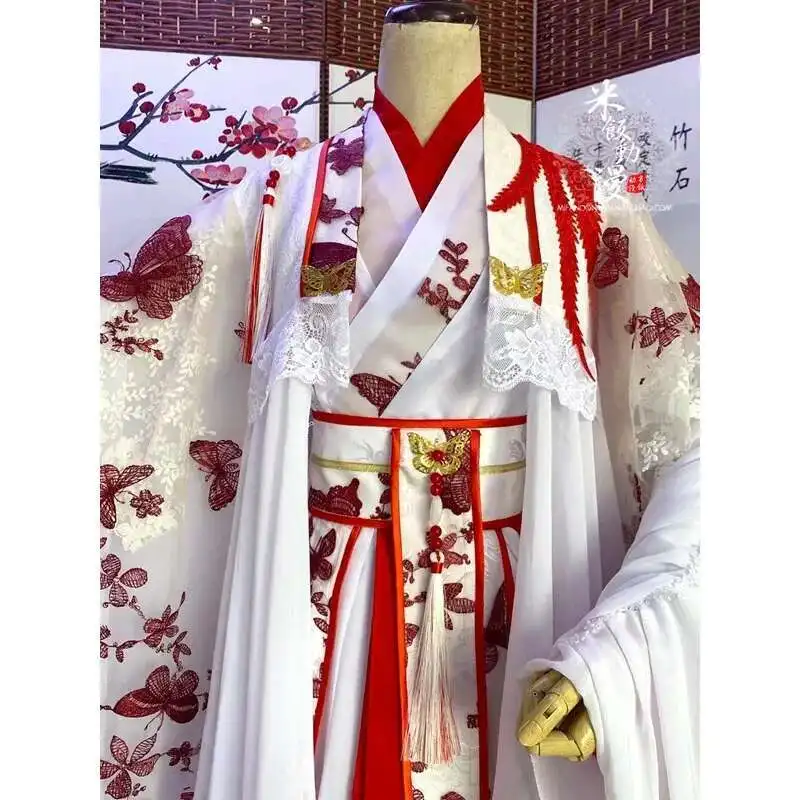 Tian Guan Ci Fu TGCF Heaven Official’s Blessing HuaCheng XieLian Prince Yue Shen Cosplay Costume Chinese Traditional Hanfu Dress