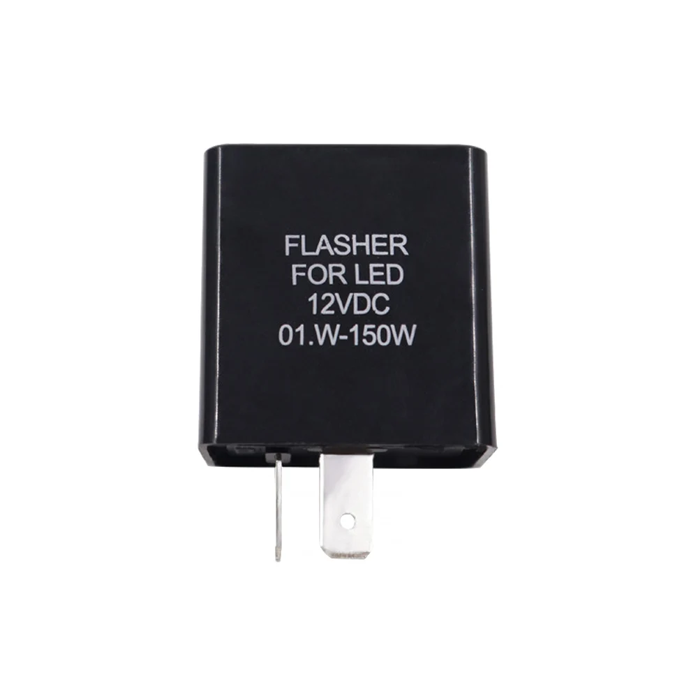 1 Set LED Light Turn Signal Controller & Flasher Relay for Electric Vehicles and Motorcycles