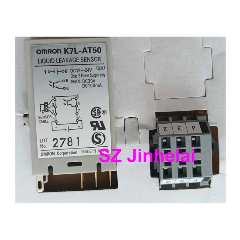 Authentic Original Omron DC12-24V Liquid Leakage Sensor Relay K7L-AT50 K7L-AT50D