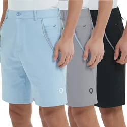 Golf Shorts Mens Summer Stretch Fashion Comfortable Breathable Pants Male Sports Wear Fast Dry Casual Trousers