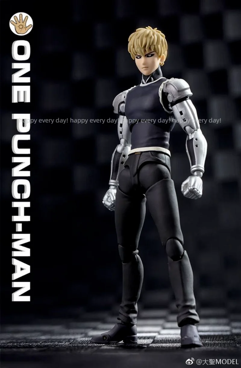 متوفر في المخزون شخصية أنيمي داسين نموذج Greattoys GT One Punch Man NEO HEROES Figures Saitama Genos Speed Sonic SHF PVC الشكل
