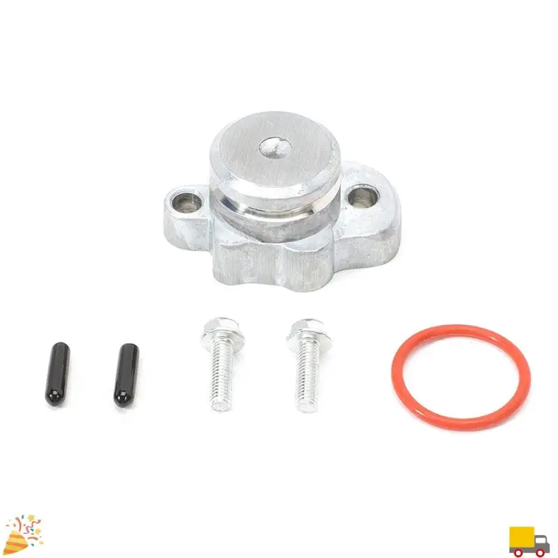 Kit de cubierta de enchufe de bomba de aceite para motocicleta, estructura fuerte, tornillos de junta tórica de Metal, tapas de puerto de repuesto para Yamaha PW50 1981- 2024
