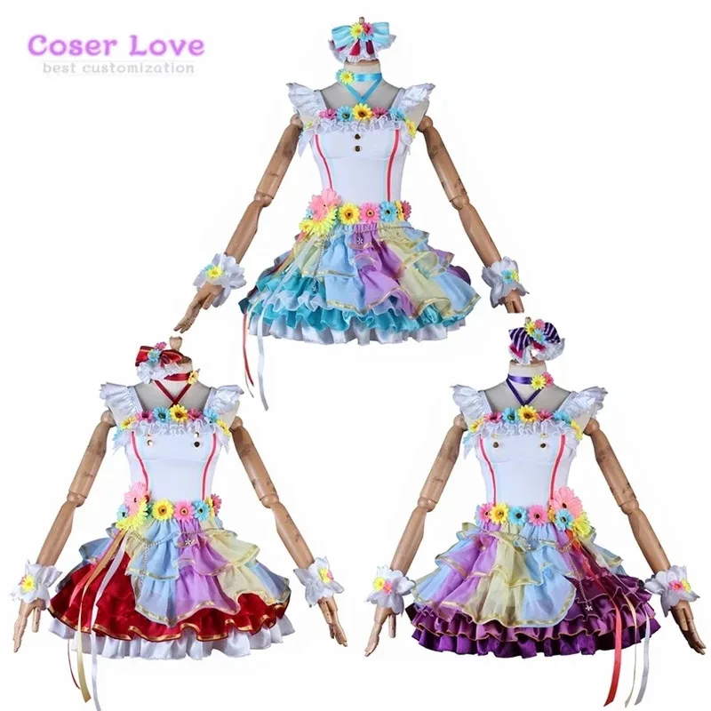 CyLoveLive Love U my friends Cosplay Costume Emma Asaka Karin Miyashita Ai Konoe Kanata Uehara Ayumu Rina Shizuku Setsuna Kasumi
