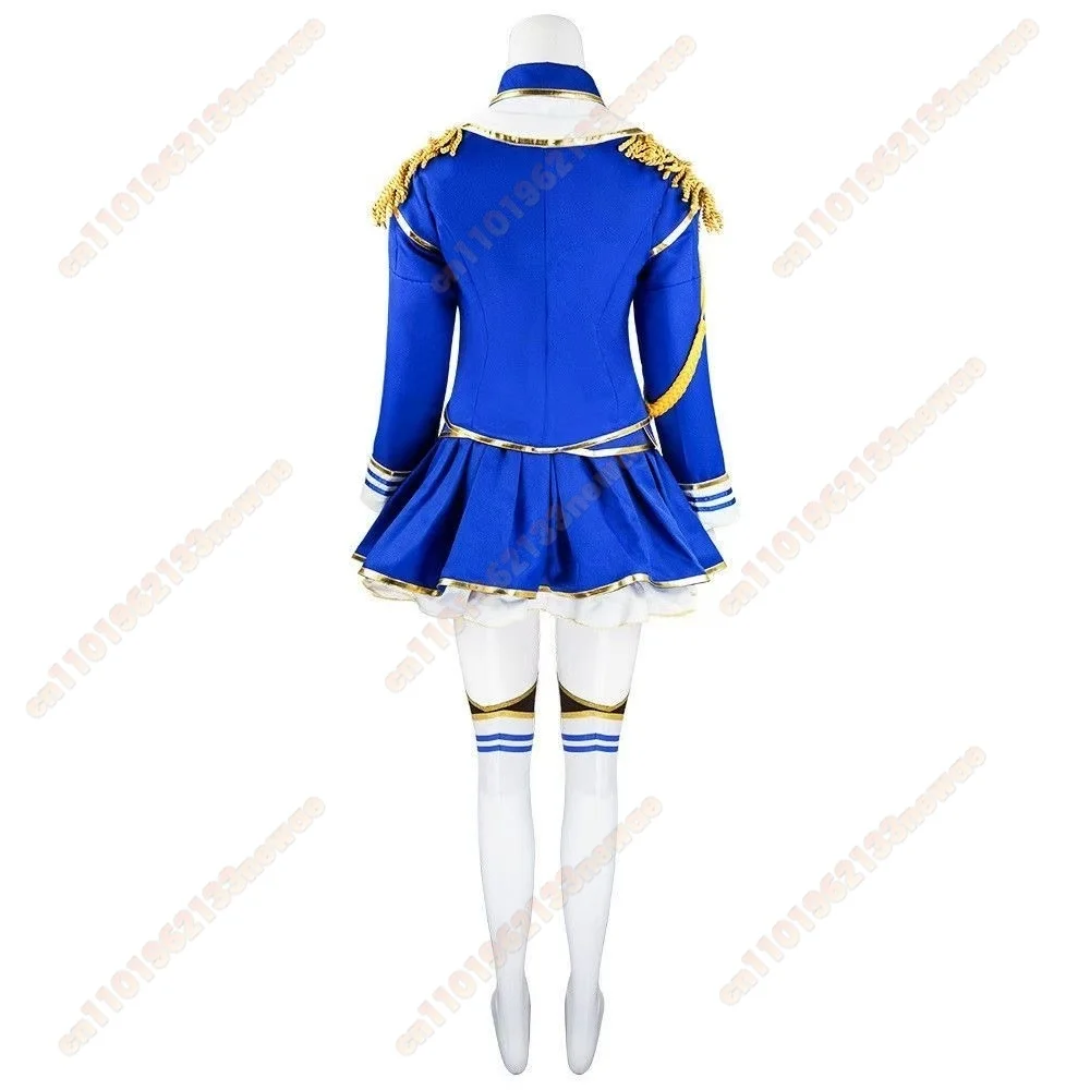 MINISO Umamusume 코스프레 의상: Daiwa Scarlet 코스프레 의상 – 2D 애니메이션에서 영감을 받은 여성 유니폼 풀 세트