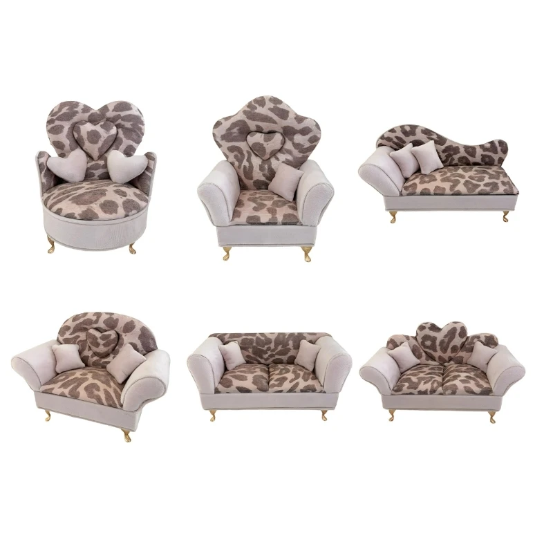62KE Luxurious Velvets Leopard Print Jewelry Storage Box with Multiple Compartments