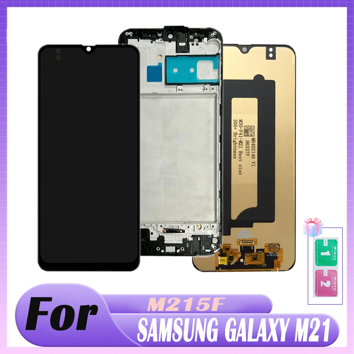 

IPS ЖК-дисплей для Samsung M21 M215F M215F/DS ЖК-дисплей для Samsung M21 ЖК-дисплей с цифровым преобразователем сенсорного экрана в сборе