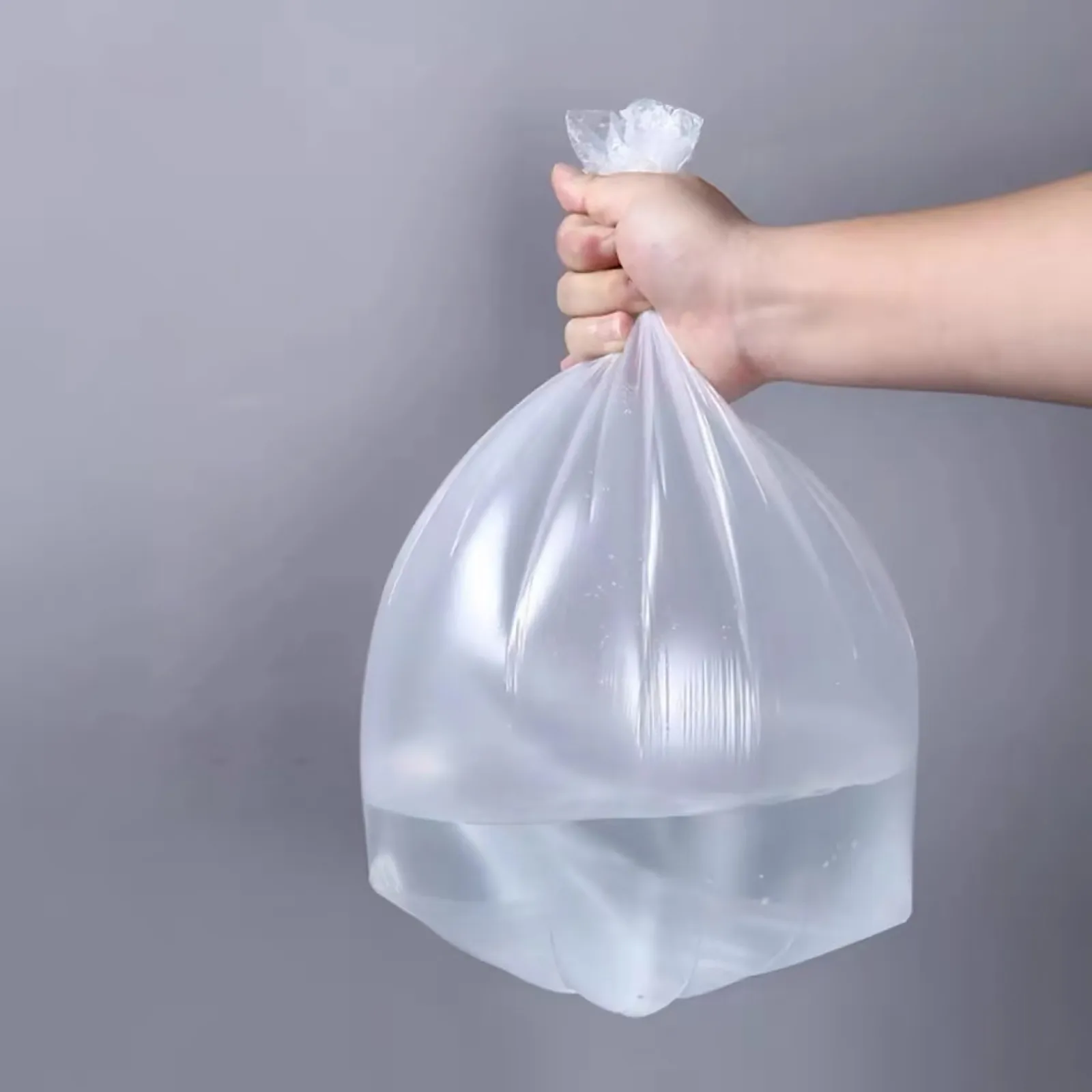 Disposable Garbage Bag Thickened Flat Mouth With Rolled Garbage Bag Garbage Bag It\'s in The Bag Simple Human Trash Bags D