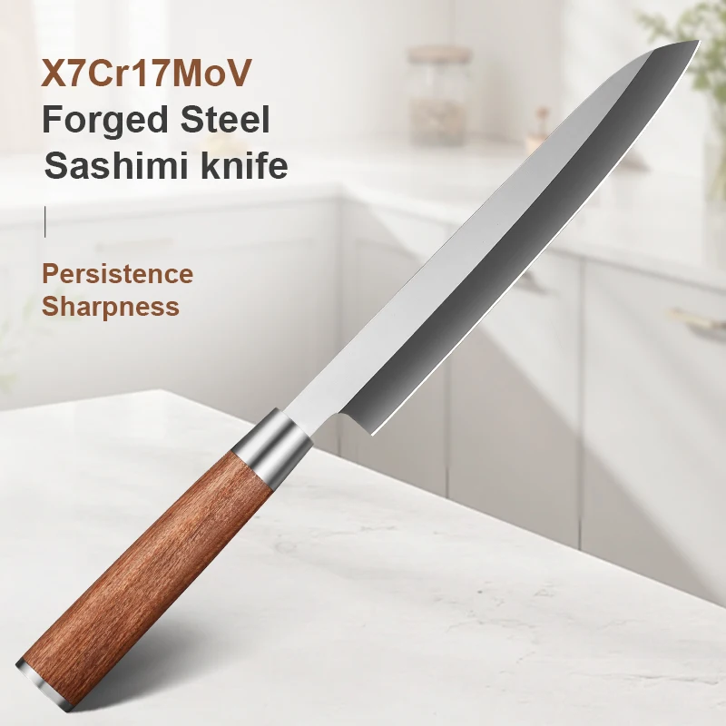 Il Coltello Sashimi 8 Pollici X7Cr17MoV: La Scelta Perfetta per Chef e Appassionati di Cucina Giapponese