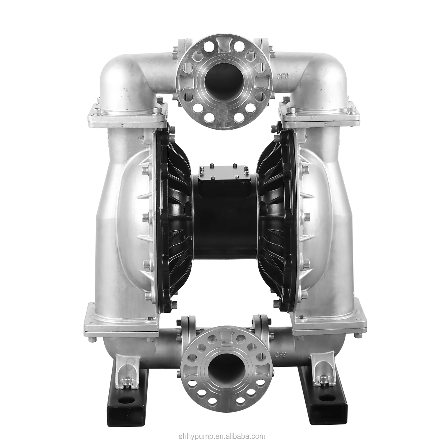 3 inch Stainless Steel Pneumatic Double Diaphragm Pump For Oil Delivery