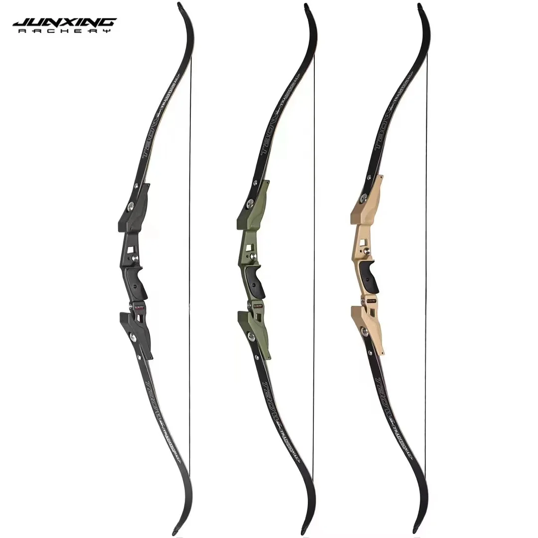 

62 Inches B3 Recurve Bow 19'' Alloy Riser 30-60 Lbs ILF Universal International Interface for Archery Practice Training Hunting