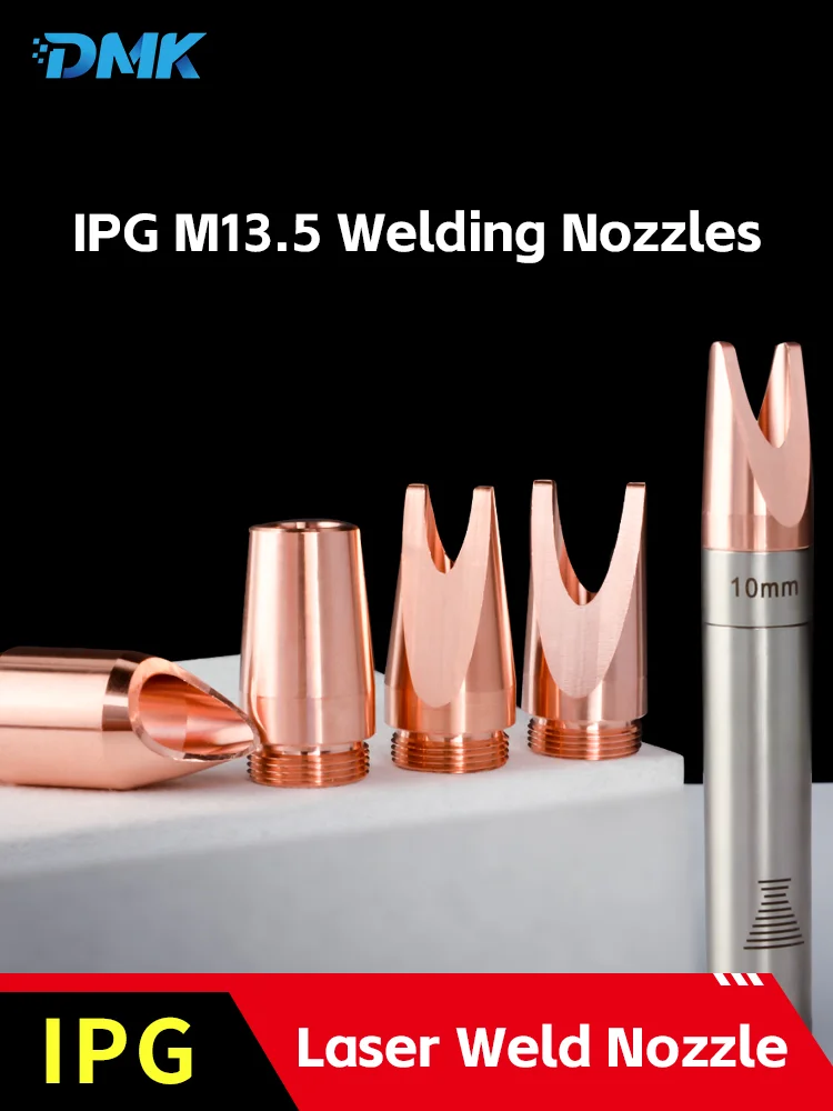 IPG Laser Welding Nozzle H32 M13.5 Copper Feed Wire Nozzles Single Point Weld Tip For IPG LightWELD Handheld Laser Welding Gun
